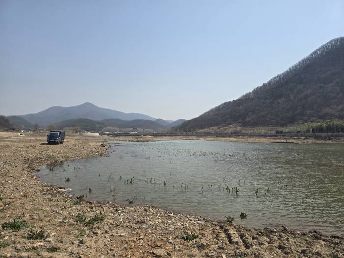 아화 심곡지 상류쪽 입니다