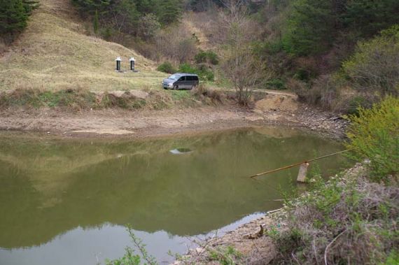 제방에서 바라본 모습