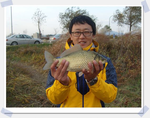사진찍고난뒤에 철수할때쯤 월척한수추가.