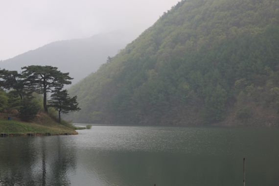 중산지아침풍경입니다